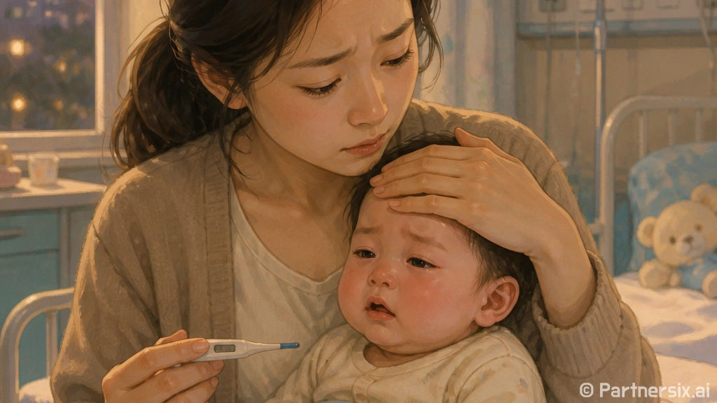 아기 신우신염 증상, 열만 나도 의심해야 할까요?