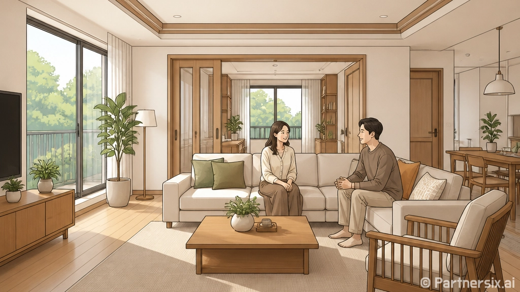 34평 거실인테리어, 가구배치 변화만으로 집 분위기가 달라질까요?