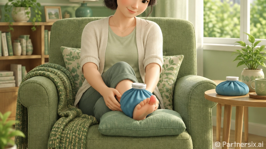 통풍 증상 완화, 집에서 어디까지 하고 언제 병원에 가야 할까요?