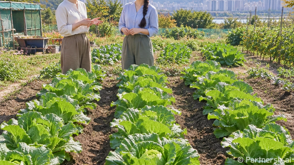 김장배추심는간격, …