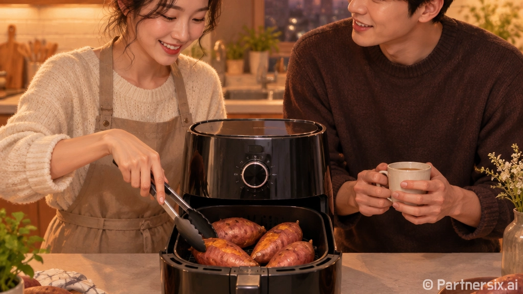 고구마 에어프라이어로 구워 드실 때 혈당이 걱정되시나요?