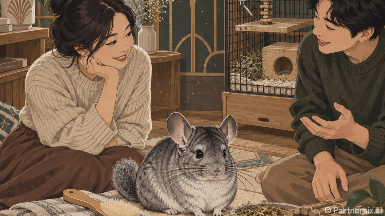 친칠라 키우는데 기침·발진·설사가 생겼나요?