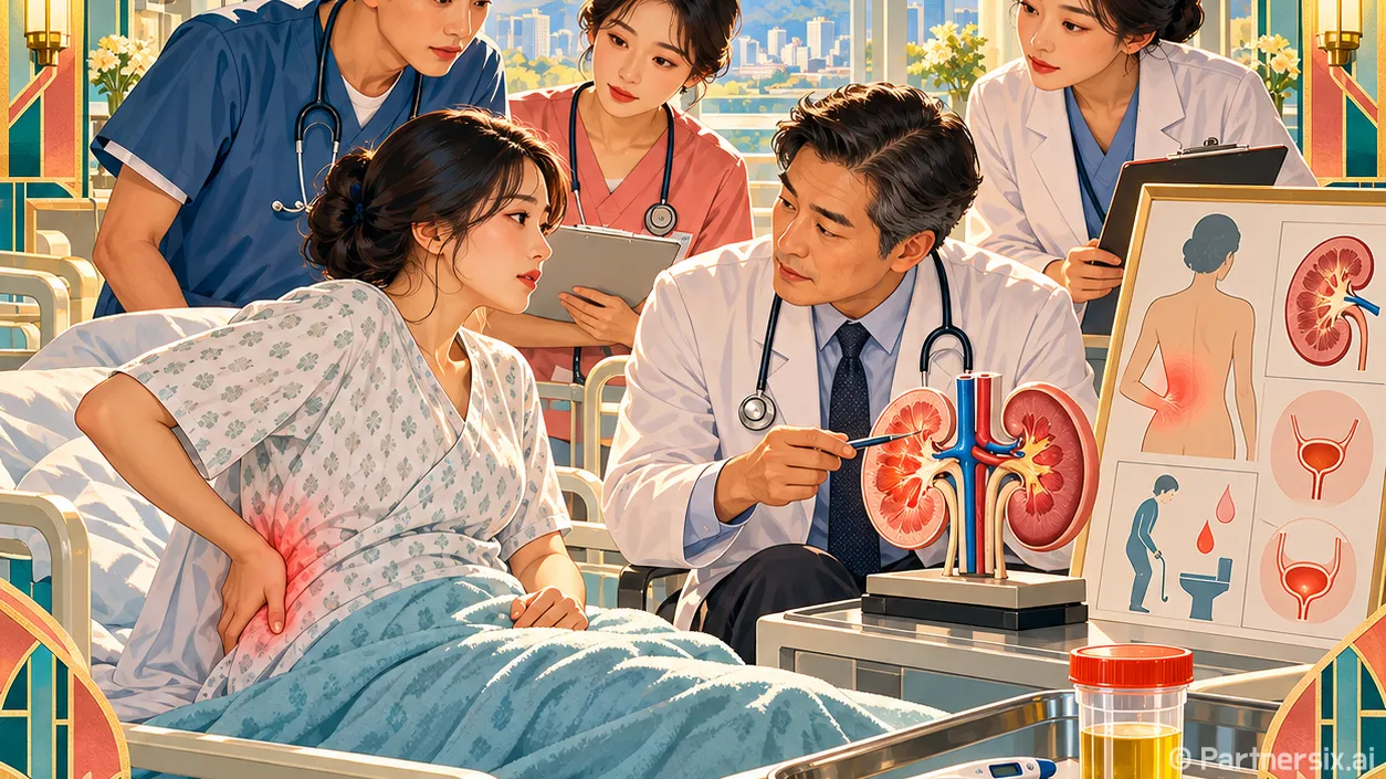 신우신염 증상 진단은 어떻게 하나요?