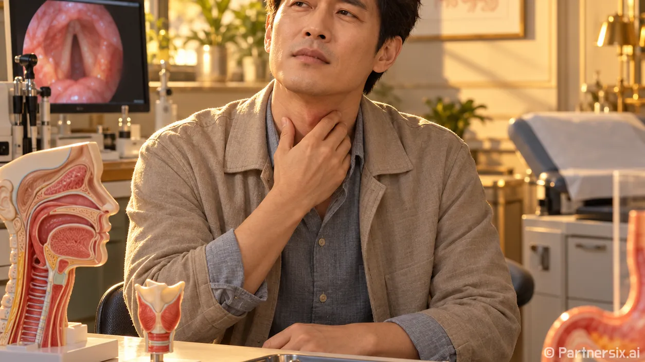 역류성식도염 증상 목통증도 나타날 수 있나요?