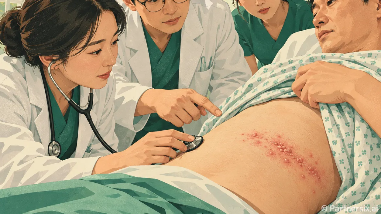 대상포진 초기증상 배에서 먼저 시작될까요?