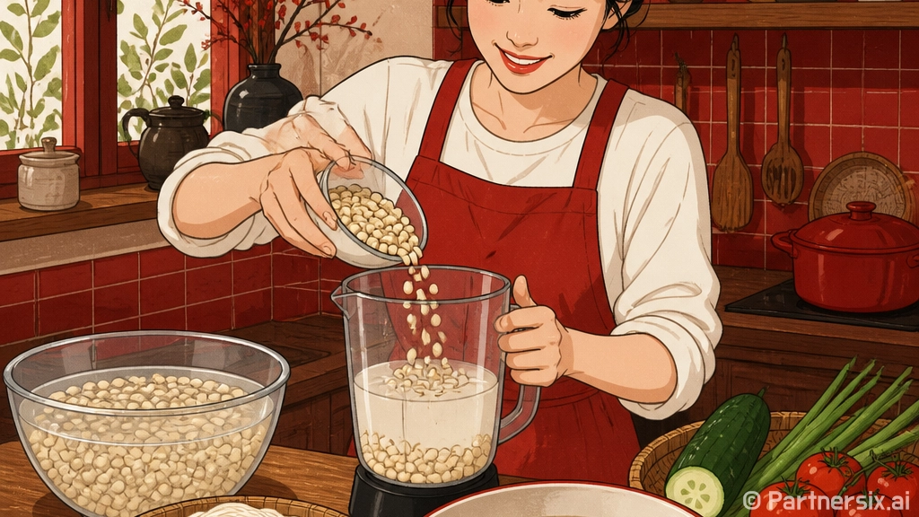 초보자를 위한 콩국수 만들기, 고소하게 실패 줄이는 방법