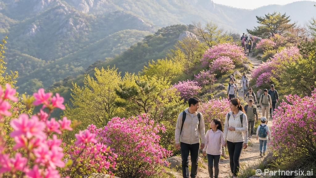 천주산 진달래 보러…