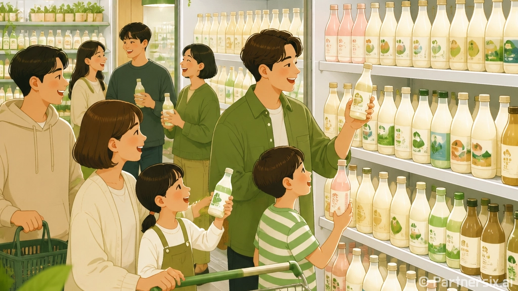 지평막걸리 맛있게 …