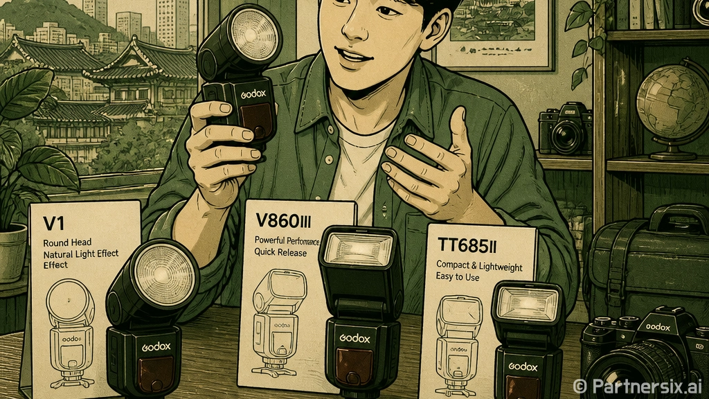 godox 카메라 플래시 처음 고르는 방법, 바디별 호환부터 실사용 조합까지