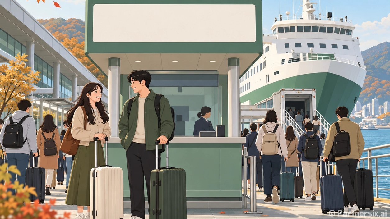 오사카배편 예약하려면 이렇게 준비하면 편합니다