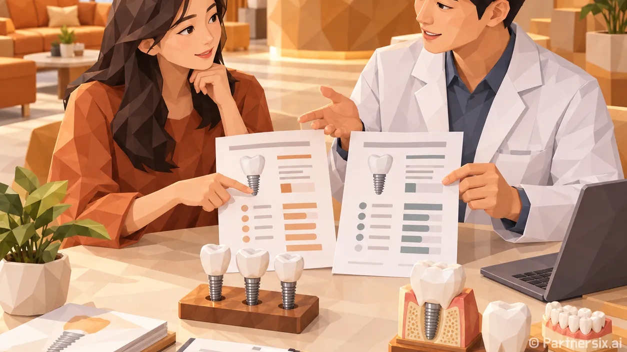 인플란트가격 제대로 비교하는 방법, 견적서에서 꼭 볼 것들