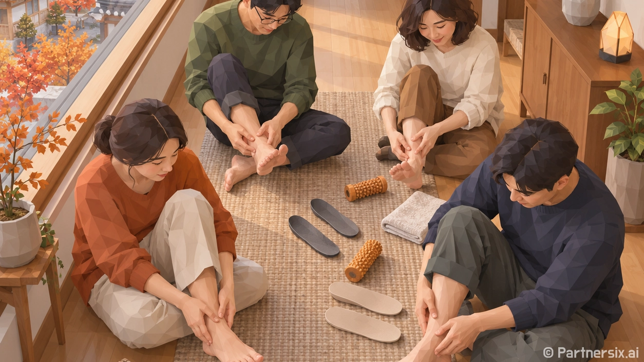 발바닥통증 줄이는 방법, 아침 첫걸음이 아플 때 이렇게 관리하세요
