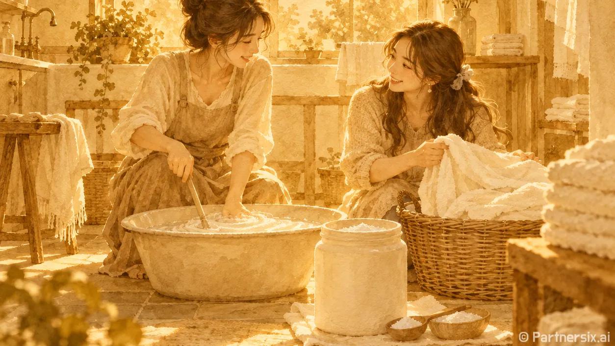 과탄산소다로 빨래와 주방 얼룩 지우는 방법