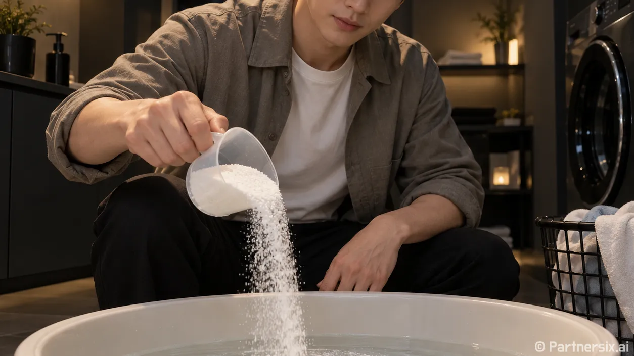 과탄산소다로 빨래와 집안 얼룩 지우는 방법