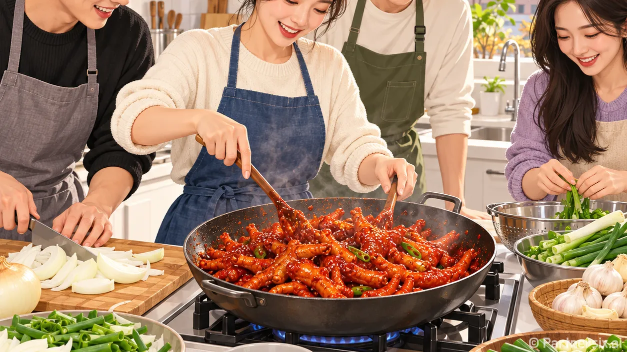집에서 매콤한 닭발레시피 만드는 방법