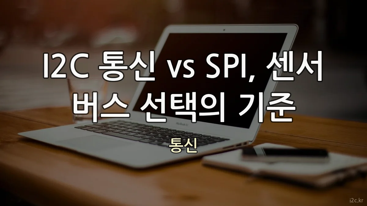 I2C 통신 vs SPI, 센서 버스 선택의 기준