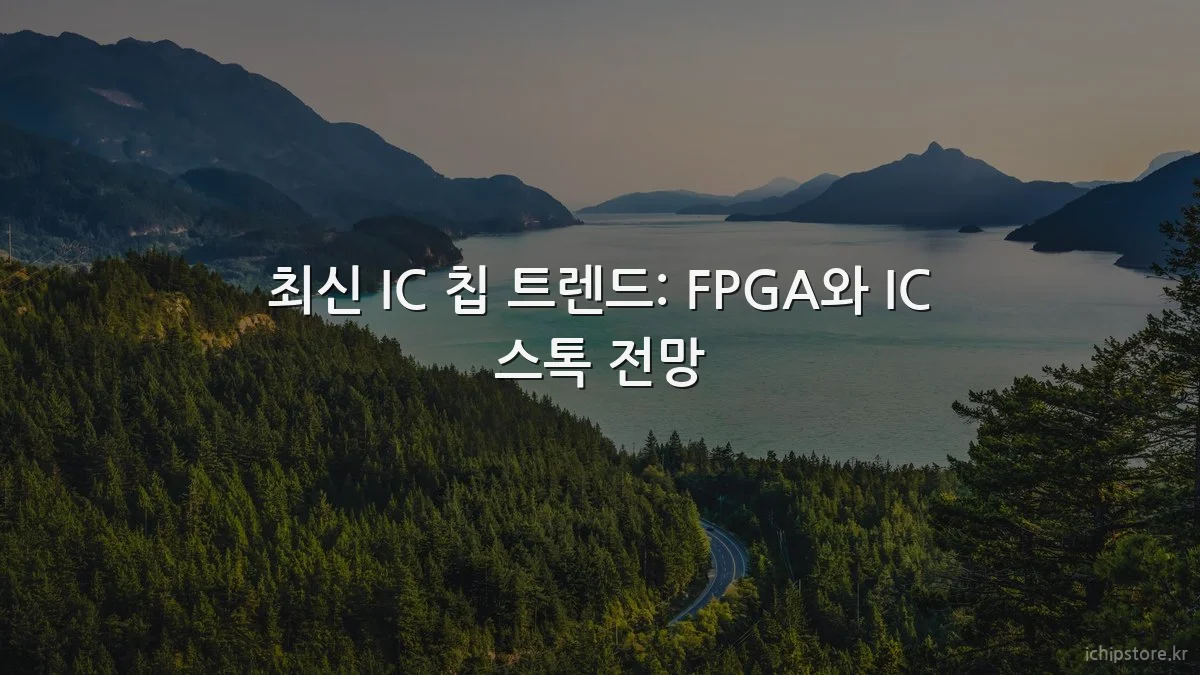 최신 IC 칩 트렌드: FPGA와 IC 스톡 전망