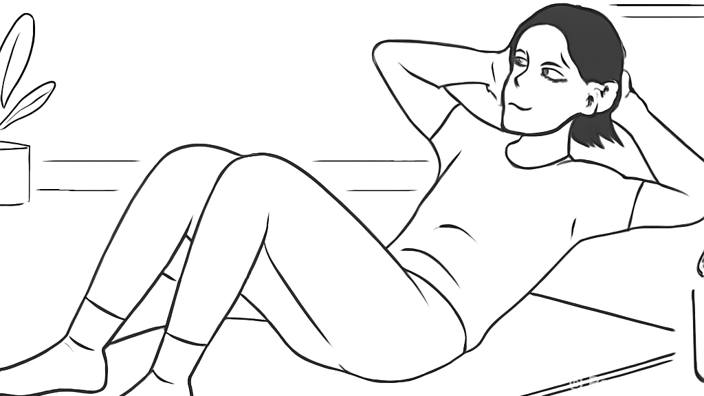 초보자를 위한 복근…