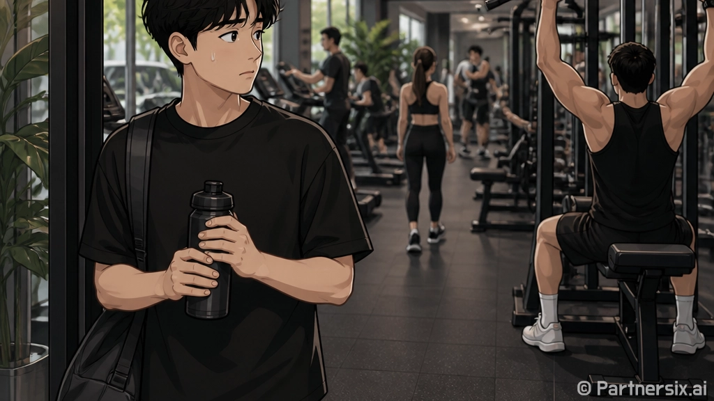 헬스장 처음 가는 …