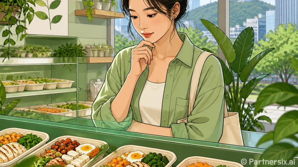 단백질도시락 고르는…