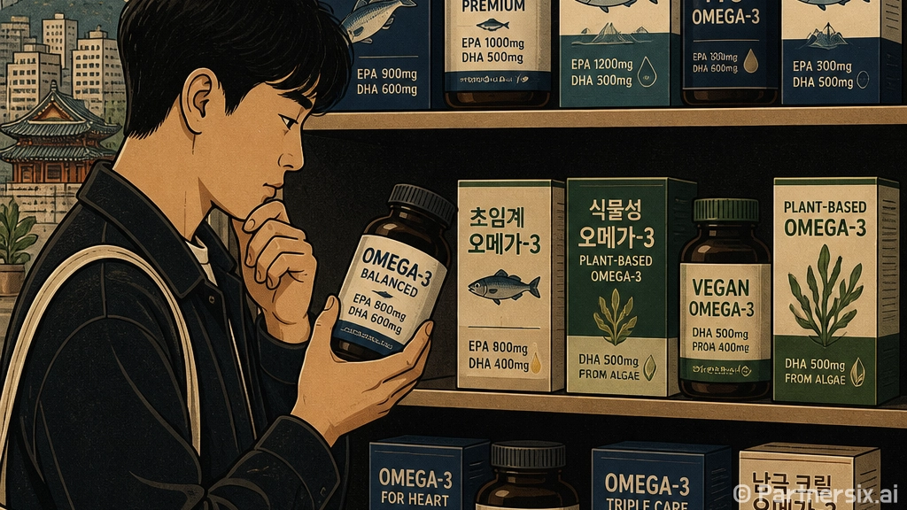 오메가쓰리 제대로 고르는 방법, 초보자는 이렇게 보면 편해요