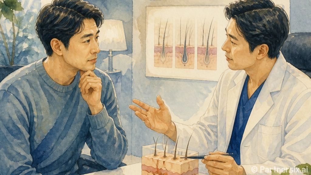 초보자를 위한 모발이식병원 고르는 방법, 상담 전에 꼭 볼 체크포인트