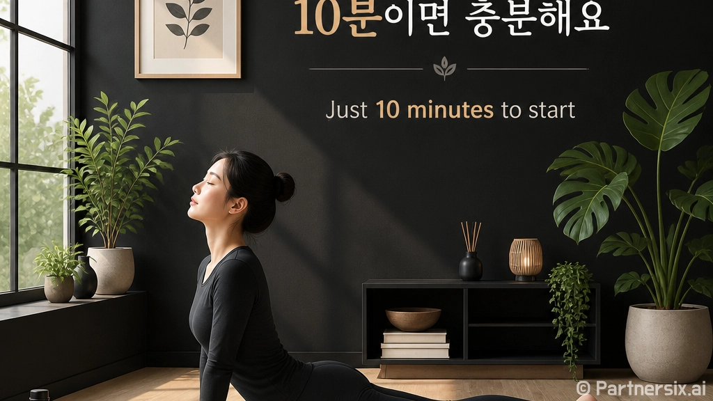 초보자가 요가를 꾸준히 시작하는 방법