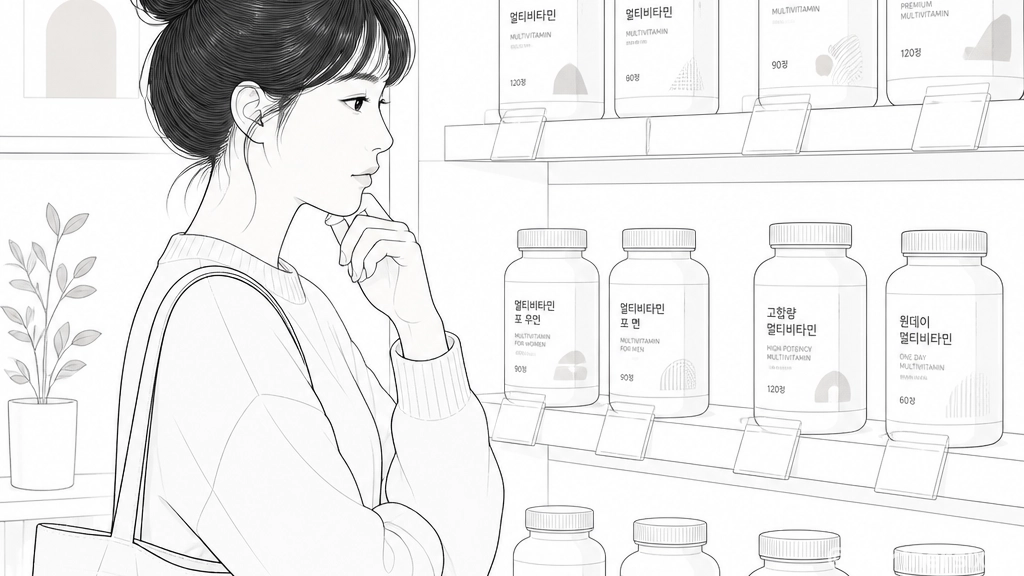 종합영양제 고르는 방법, 초보자가 라벨에서 먼저 봐야 할 것