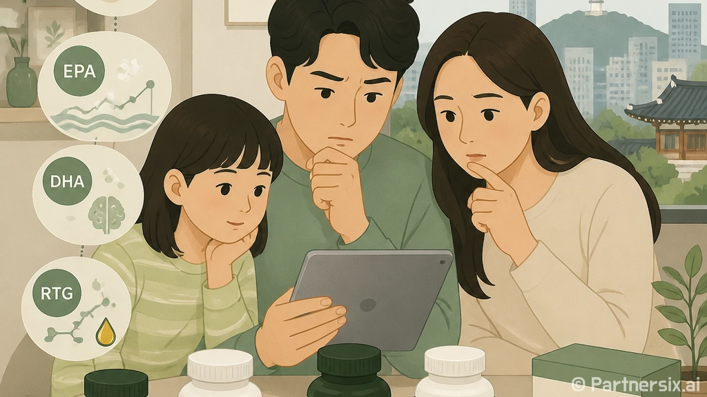 RTG오메가3 고르는 방법, 초보자도 헷갈리지 않게 보는 기준