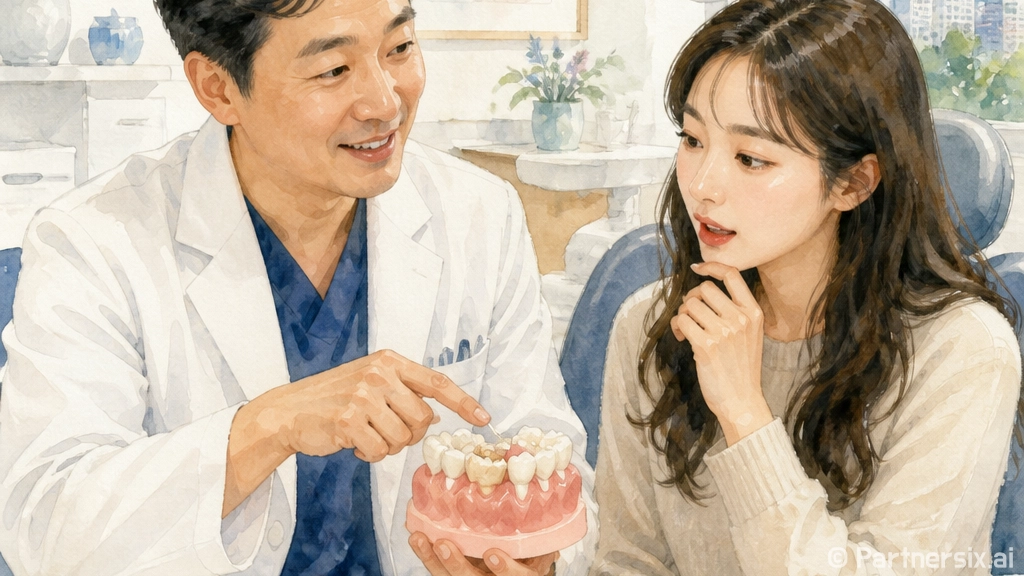 인레이치료 처음 받…