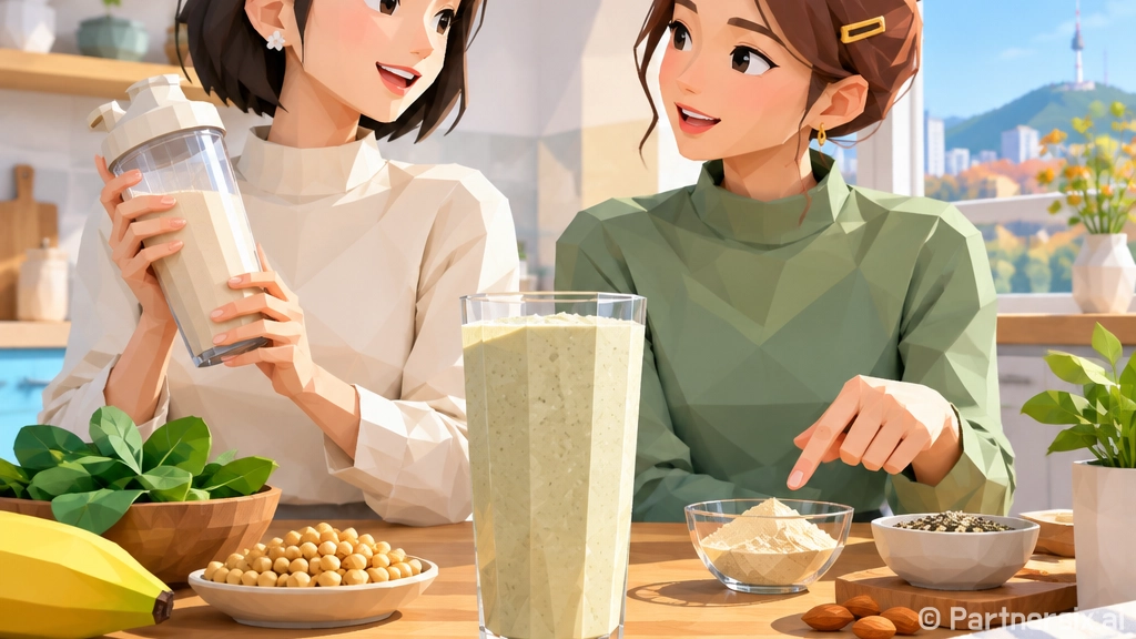 식물성단백질쉐이크 …