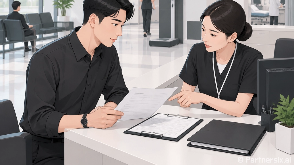 채용검진 준비하는 …