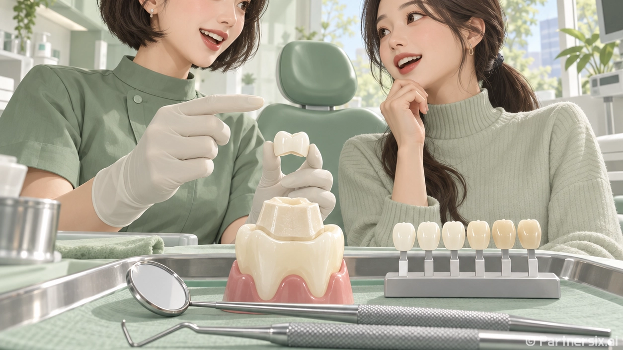 크라운치료 처음이라…