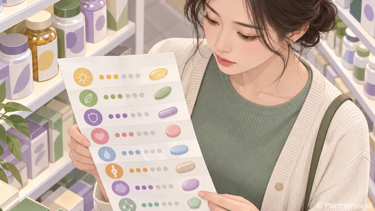 종합영양제 고를 때 성분표부터 보는 방법