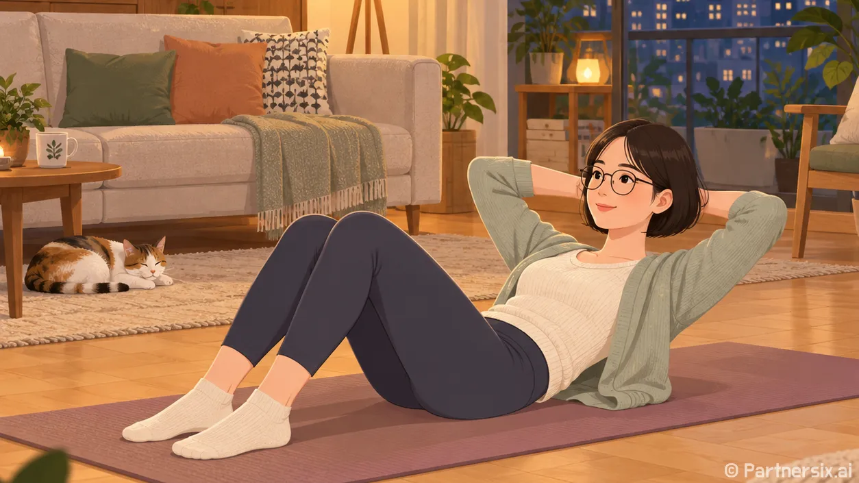 복근운동 처음 시작할 때 집에서 꾸준히 하는 방법