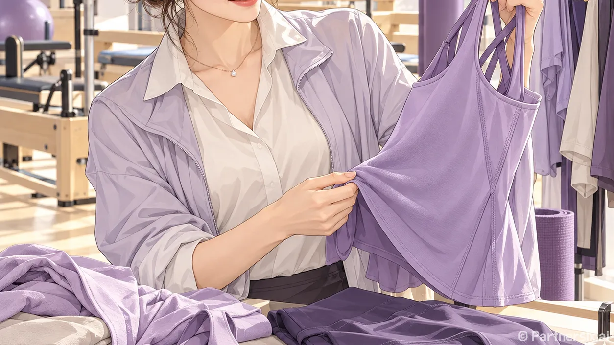 필라테스운동복 처음…
