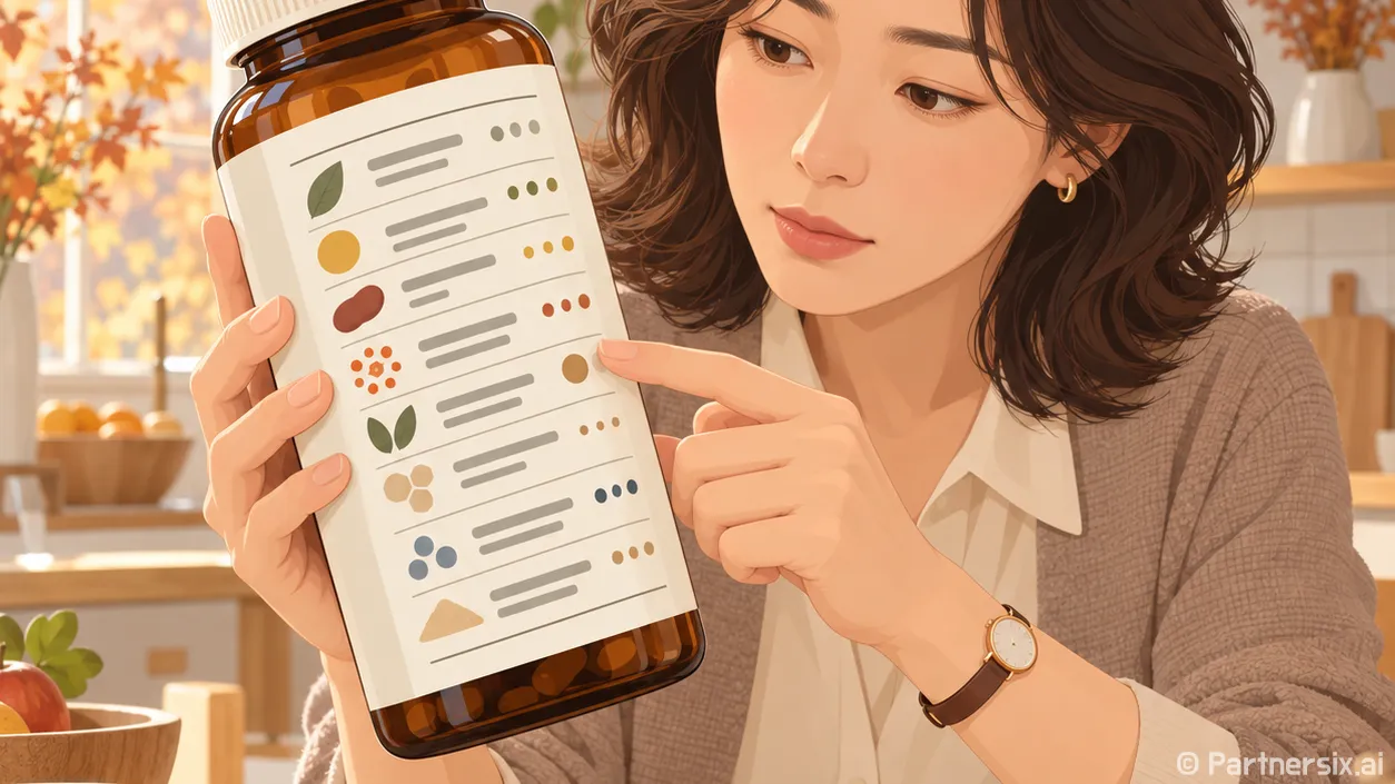 종합영양제 고를 때 성분표부터 읽는 방법