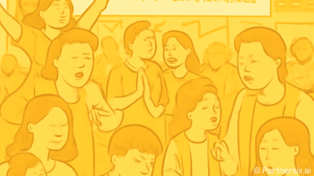 아이들과 함께한 인…
