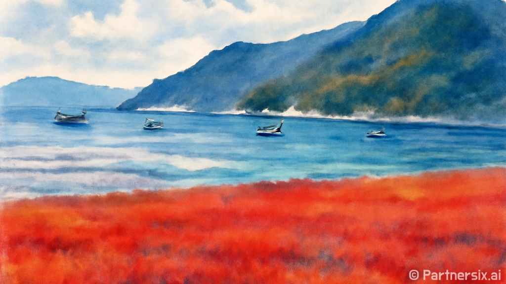 가을바다 단풍 명소…