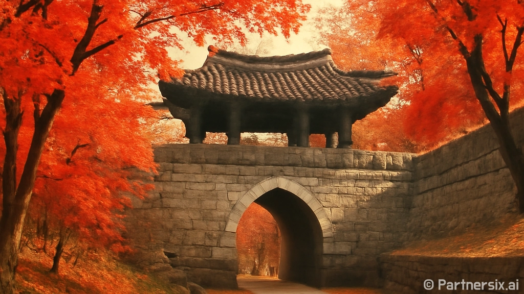 강화산성북문 가을 단풍 명소 집중 탐방