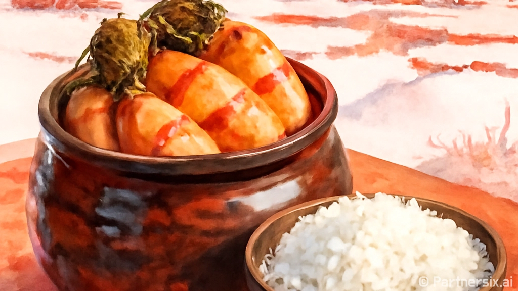 강화순무김치와 섬쌀…