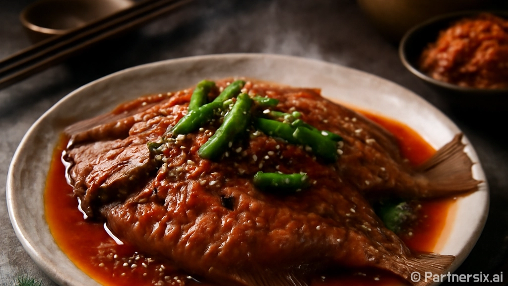 겨울철 별미, 옹진 반건조 놀래미 매콤 조림