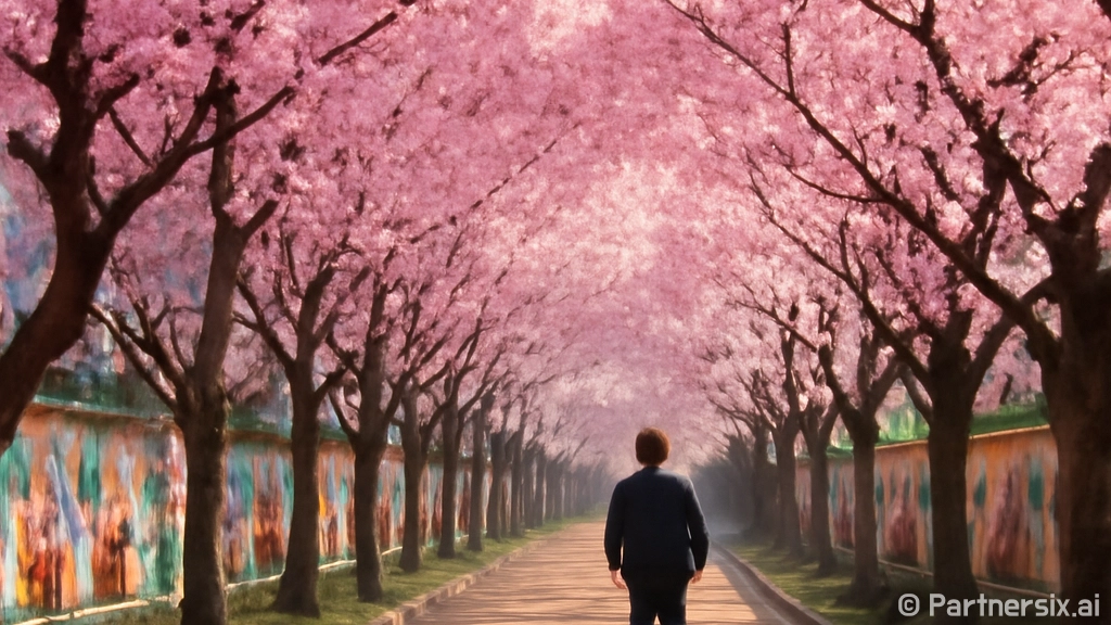 인천 구월동 벚꽃 …