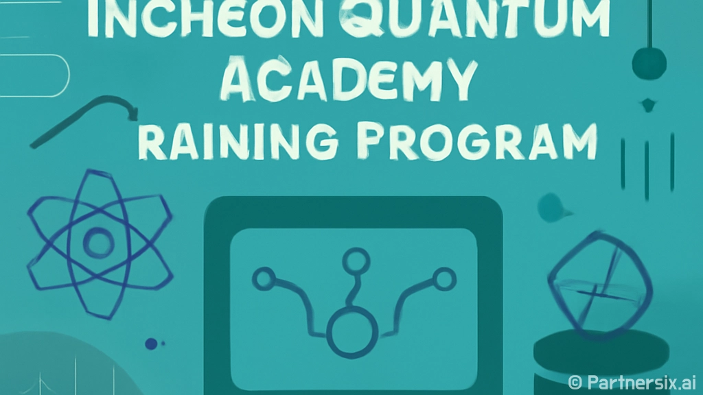 인천 퀀텀 아카데미 교육생 모집 안내