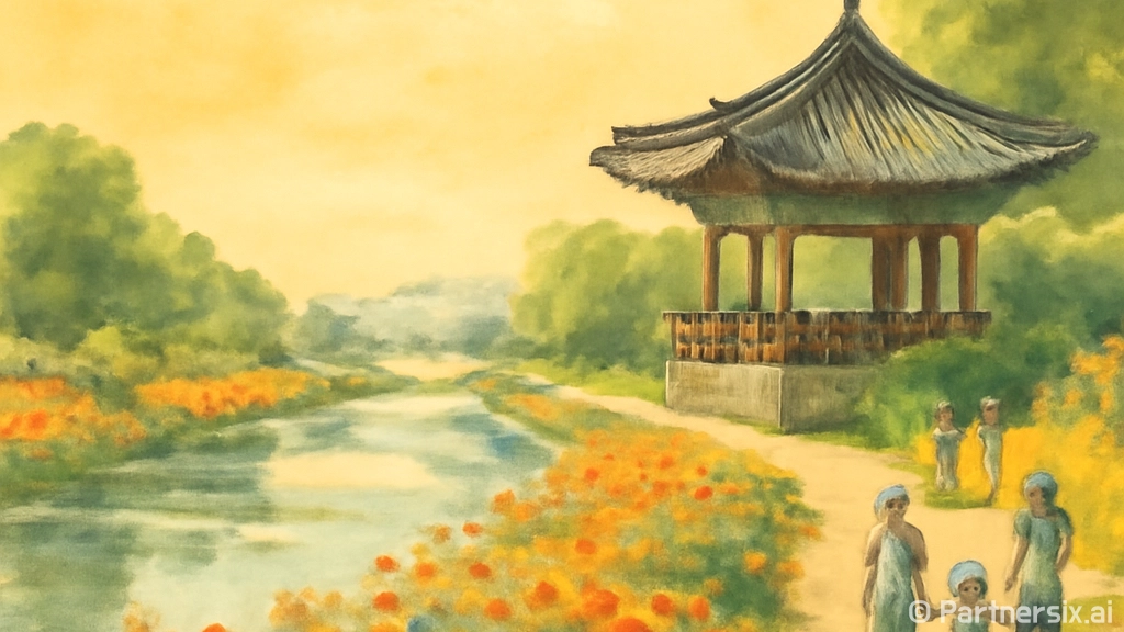 인천 아라뱃길 여름…