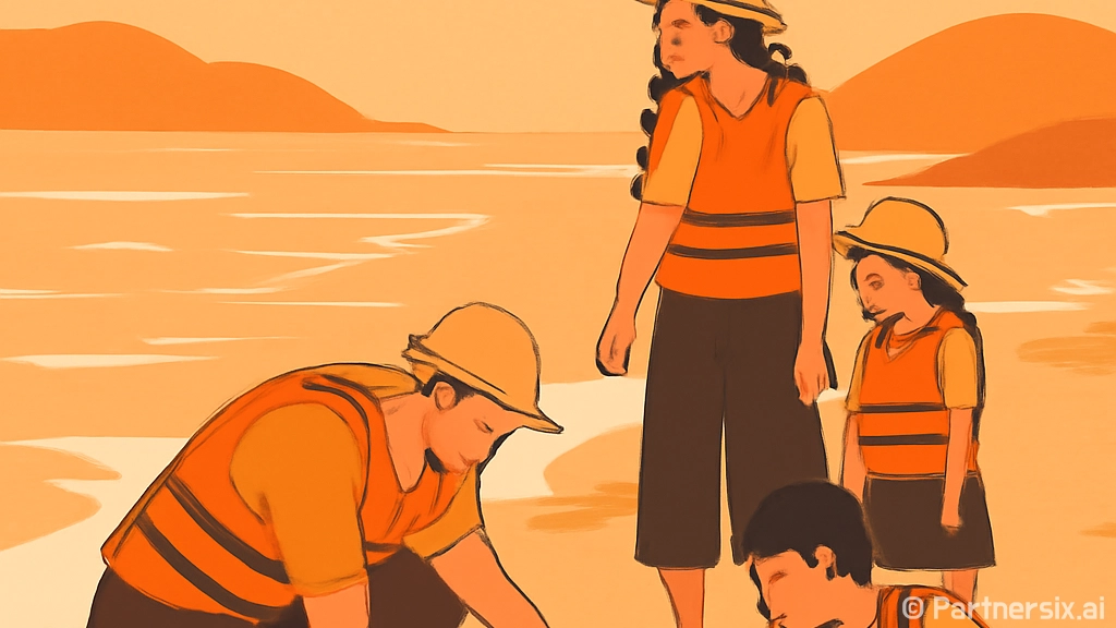 여름철 다슬기 채취…