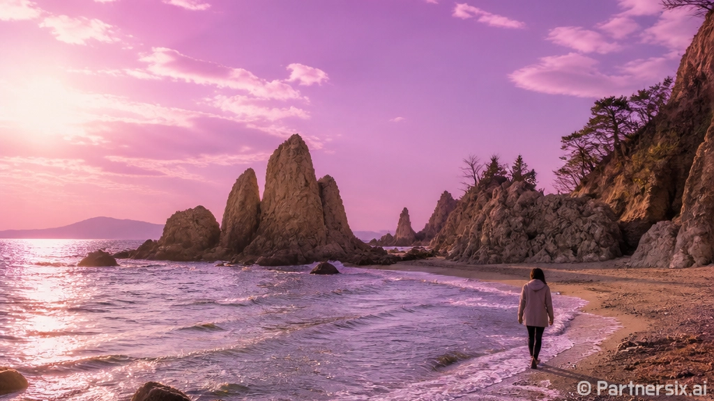 영종도 선녀바위해수욕장, 바다와 바위의 절경
