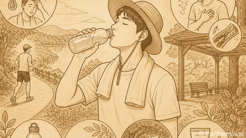 여름철 폭염, 심뇌혈관 건강 지키는 4대 수칙