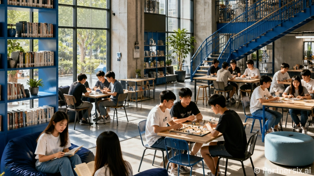 무더위 속 청본이룸터의 시원한 문화 쉼터