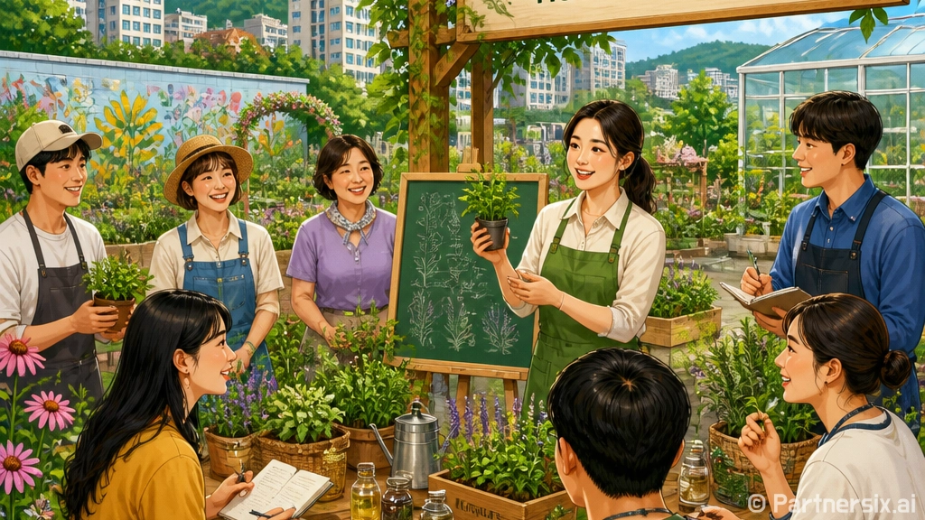부평구 허브정원교실 하반기 교육생 모집